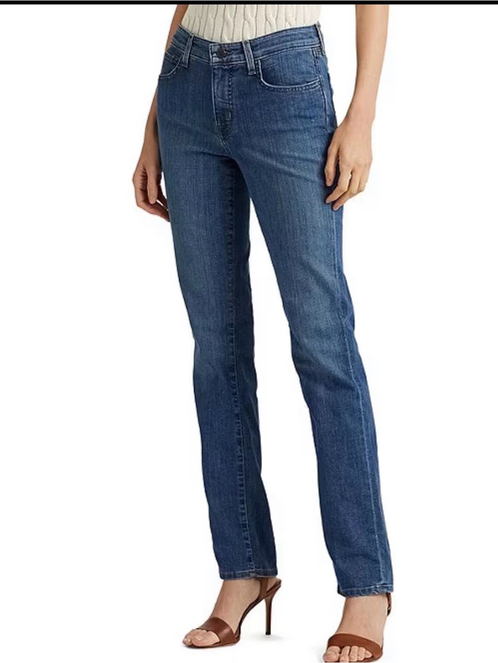 Lauren Ralph Lauren Premier Straight Leg Ankle Jeans Size 10